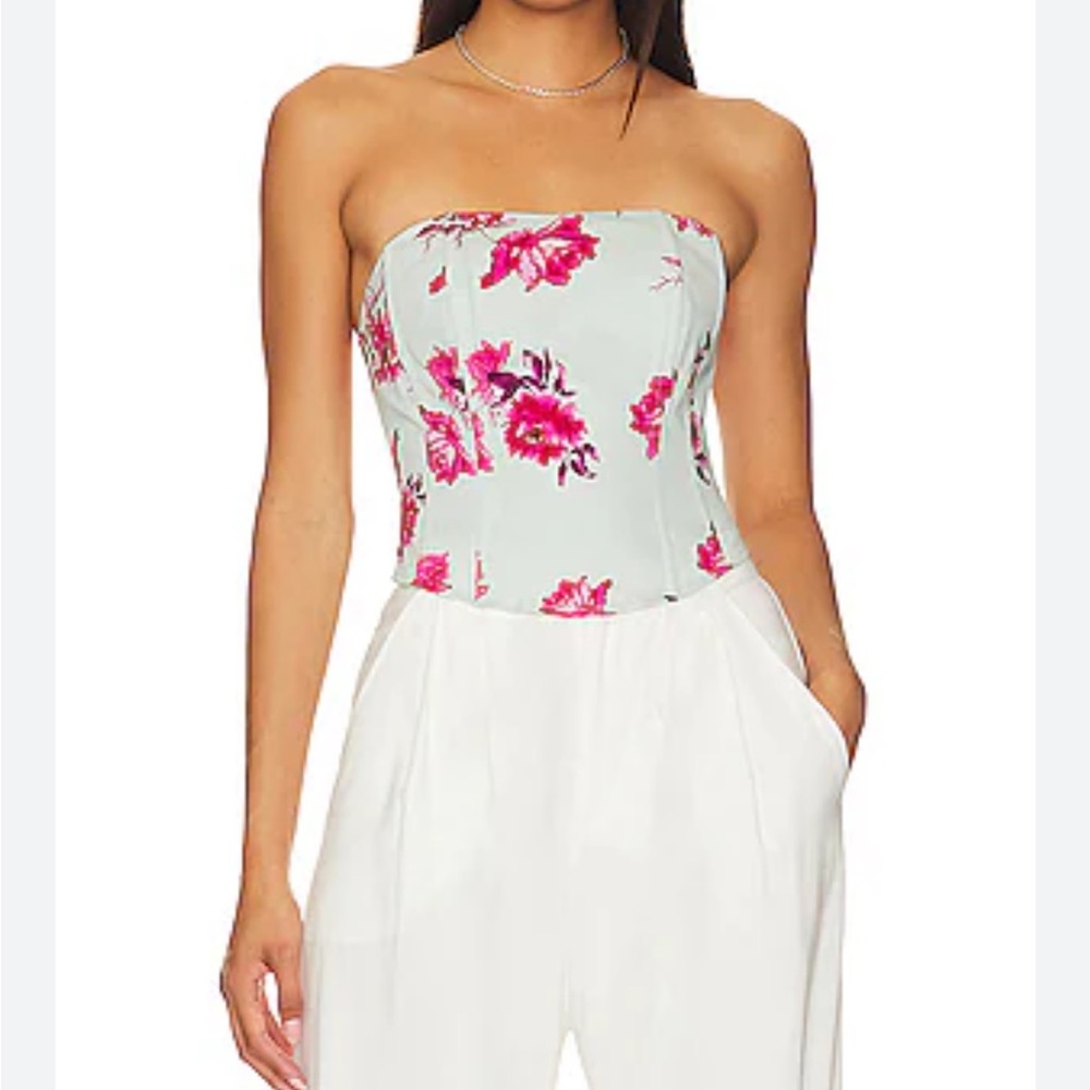 Favorite Daughter The Lanai Top in Summer Peony